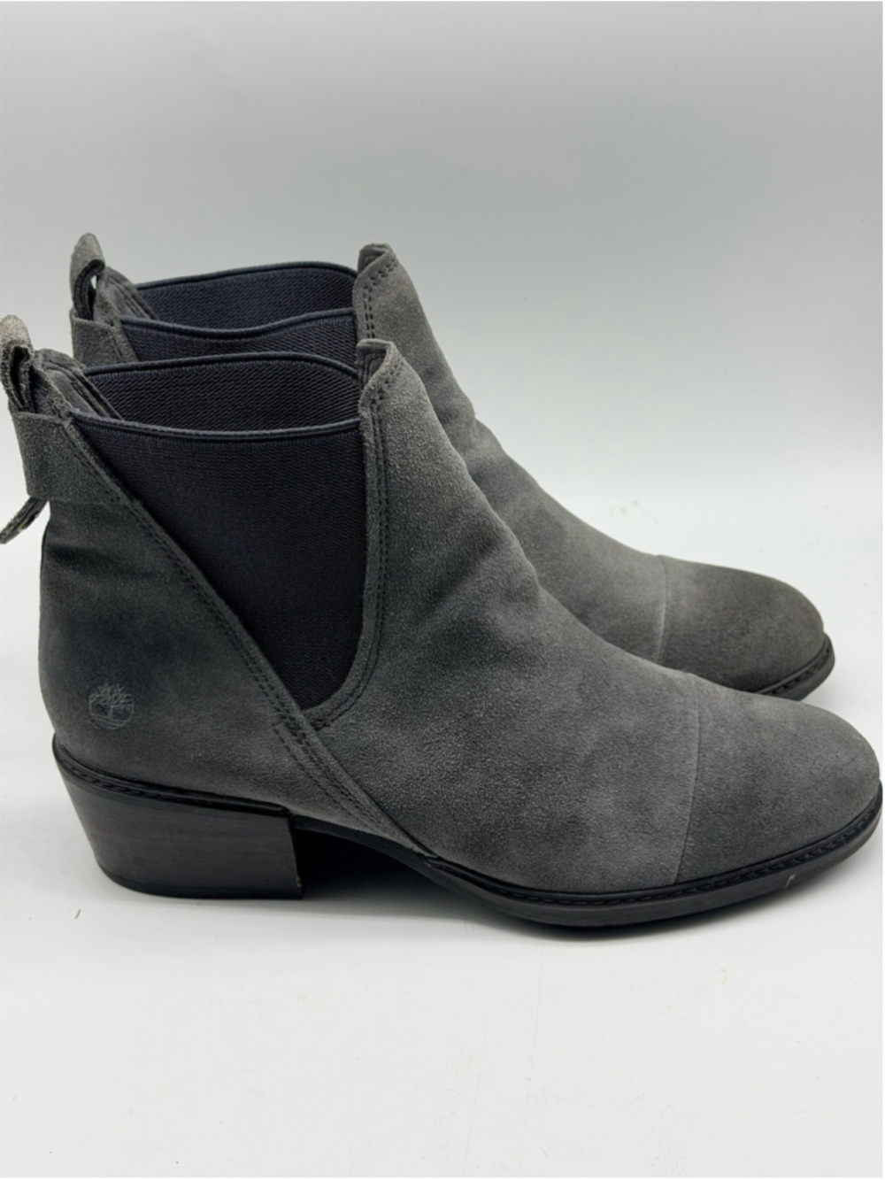 Timberland SUTHERLIN BAY SLOUCH CHELSEA Women's NEW Zip-Boot Gray 10